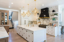 JR2001 CUBIST SMALL CHANDELIER - Alan Mizrahi Lighting