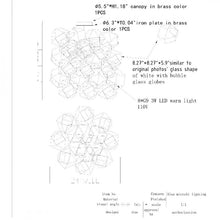 JT252 FACETED CLUSTER - Alan Mizrahi Lighting