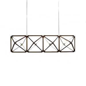 KA1817 4X TRUSS CHANDELIER - Alan Mizrahi Lighting