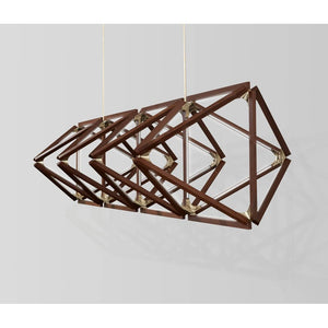 KA1817 4X TRUSS CHANDELIER - Alan Mizrahi Lighting