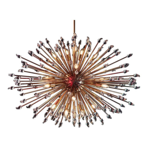 KA1844 LARGE BRASS SPUTNIK - Alan Mizrahi Lighting