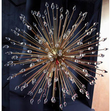 KA1844 LARGE BRASS SPUTNIK - Alan Mizrahi Lighting