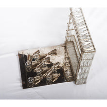 KA1847 LARGE CRYSTAL FLUSH MOUNT - Alan Mizrahi Lighting