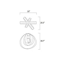 KA1857 RIBBON ROUND - Alan Mizrahi Lighting