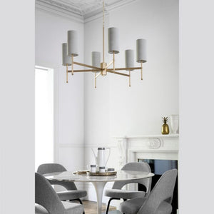 KA1859 STEM CHANDELIER - Alan Mizrahi Lighting