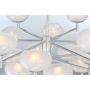 MV2025 BURLINGTON BLOWN GLASS ORB - Alan Mizrahi Lighting