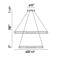 MV2027 FANTON ROUND CHANDELIER - Alan Mizrahi Lighting