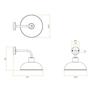 MV2040 STORNOWAY SCONCE - Alan Mizrahi Lighting
