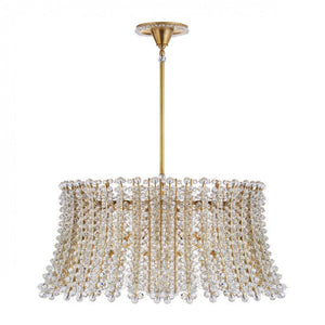 MV3005 SERAFINA LARGE DRUM CHANDELIER - Alan Mizrahi Lighting