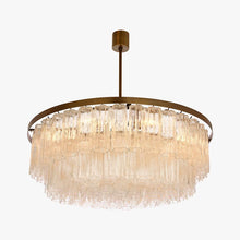 KA1117 PENTAGON DOUBLE DRUM CHANDELIER - Alan Mizrahi Lighting