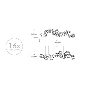 QZ0106 WELLES LONG MODULAR - Alan Mizrahi Lighting