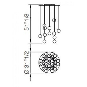 QZ0306 BULLES - Alan Mizrahi Lighting