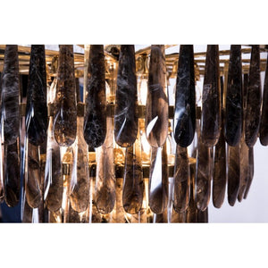 QZ0333 GIGLI ROCK CRYSTAL - Alan Mizrahi Lighting