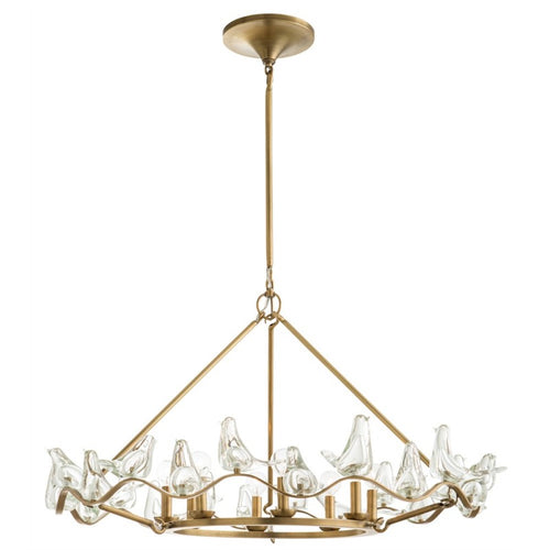 QZ0341 DOVE CHANDELIER - Alan Mizrahi Lighting