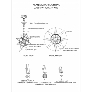 QZ108 STAR ROCK - Alan Mizrahi Lighting