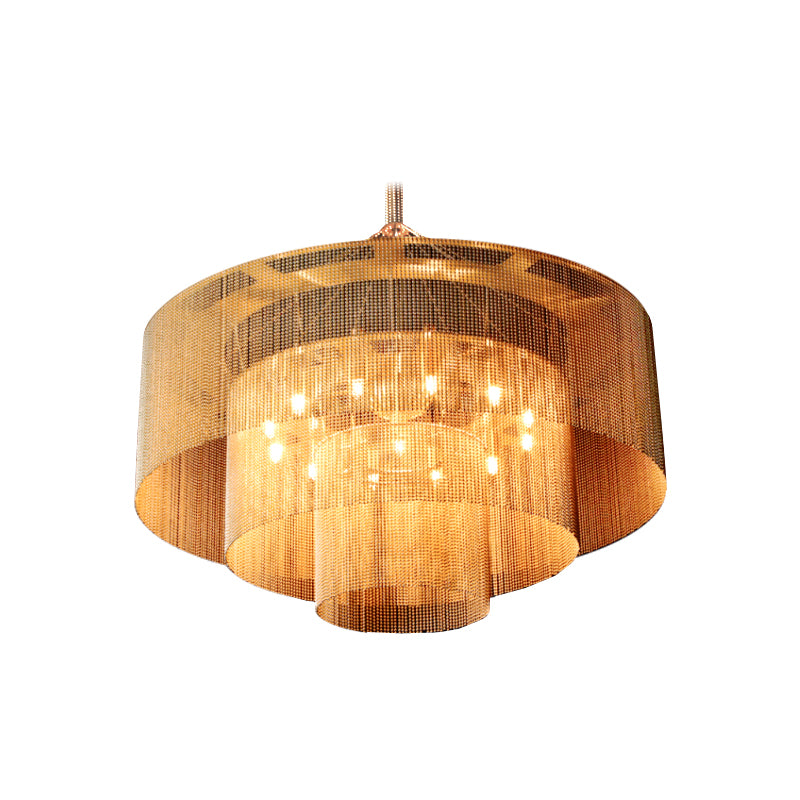 QZ1616 3 TIERS CYLINDRIC - Alan Mizrahi Lighting