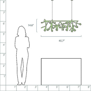 QZ2121 HERACLEUM SUSPENSION - Alan Mizrahi Lighting