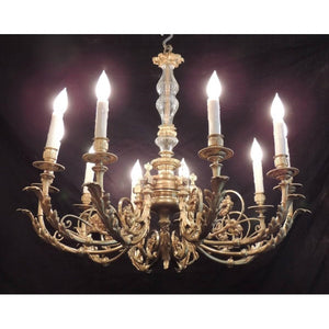 QZ5050 LOUIS XVI BRONZE - Alan Mizrahi Lighting