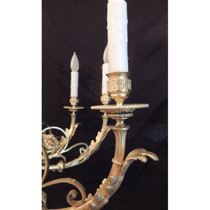 QZ5050 LOUIS XVI BRONZE - Alan Mizrahi Lighting