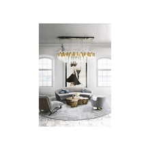 QZ6640 GOLDEN WATERFALL - Alan Mizrahi Lighting
