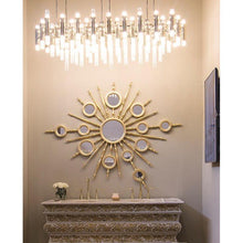 QZ6640 GOLDEN WATERFALL - Alan Mizrahi Lighting