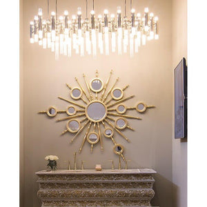 QZ6640 GOLDEN WATERFALL - Alan Mizrahi Lighting