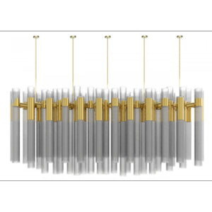 QZ6640 GOLDEN WATERFALL - Alan Mizrahi Lighting