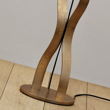 RM110 GOLD LEAF FLOOR LAMP - Alan Mizrahi Lighting