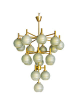 SJ2048 ITALIAN MURANO BLOWN CRYSTAL CHANDELIER - Alan Mizrahi Lighting