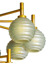 SJ2048 ITALIAN MURANO BLOWN CRYSTAL CHANDELIER - Alan Mizrahi Lighting