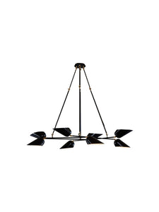 SJ2049 AXIS DIAMOND CHANDELIER - Alan Mizrahi Lighting