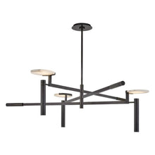 SJ2058 KELLY FLOATING DISC CHANDELIER - Alan Mizrahi Lighting