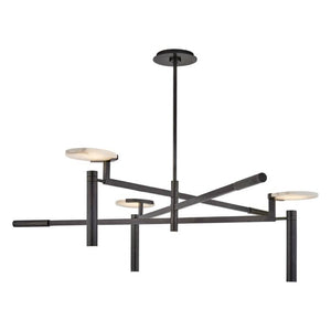 SJ2058 KELLY FLOATING DISC CHANDELIER - Alan Mizrahi Lighting