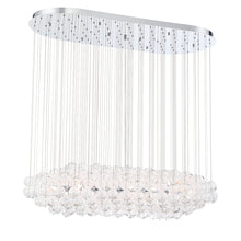 SJ2066 OVAL CLUSTER CRYSTAL - Alan Mizrahi Lighting