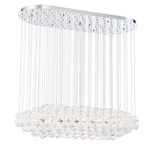 SJ2066 OVAL CLUSTER CRYSTAL - Alan Mizrahi Lighting