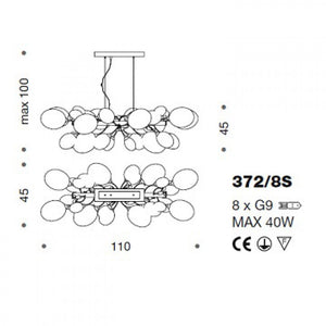 SJ2166 CLOUD SUSPENSION - Alan Mizrahi Lighting