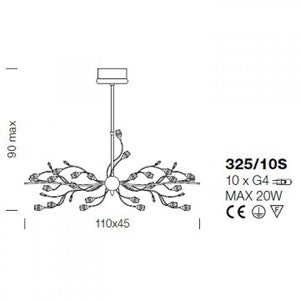SJ2177 ROSETTA - Alan Mizrahi Lighting