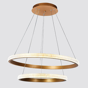 SJ5082 KEY RING LED CHANDELIER - Alan Mizrahi Lighting