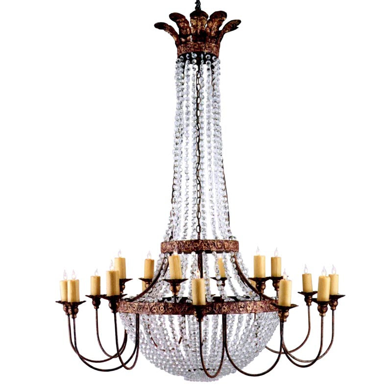 SL1307 IRON AND CRYSTAL - Alan Mizrahi Lighting