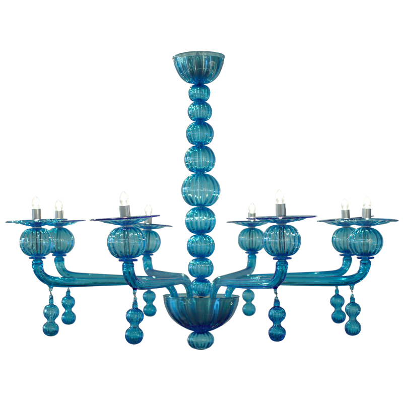 WM118 AQUAMARINE MURANO - Alan Mizrahi Lighting
