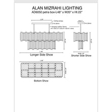 AD6050 PETRA BOX - Alan Mizrahi Lighting