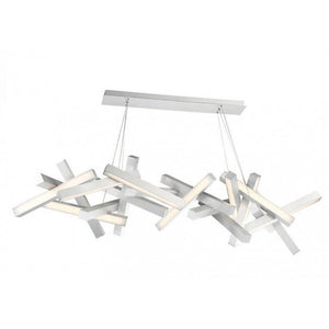 AL0143 CHAOS LINEAR SUSPENDED CHANDELIER - Alan Mizrahi Lighting