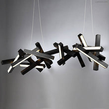 AL0143 CHAOS LINEAR SUSPENDED CHANDELIER - Alan Mizrahi Lighting