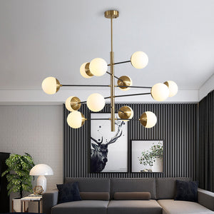 AL0145 CHANDELIER TORTORA - Alan Mizrahi Lighting