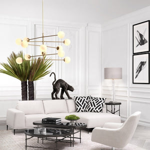 AL0145 CHANDELIER TORTORA - Alan Mizrahi Lighting