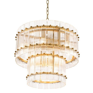 AL0152 RUBY L CHANDELIER - Alan Mizrahi Lighting