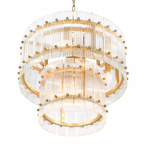 AL0152 RUBY L CHANDELIER - Alan Mizrahi Lighting