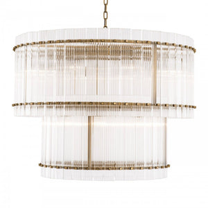 AL0152 RUBY L CHANDELIER - Alan Mizrahi Lighting