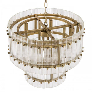 AL0152 RUBY L CHANDELIER - Alan Mizrahi Lighting