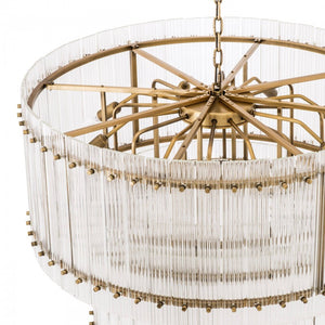 AL0152 RUBY L CHANDELIER - Alan Mizrahi Lighting